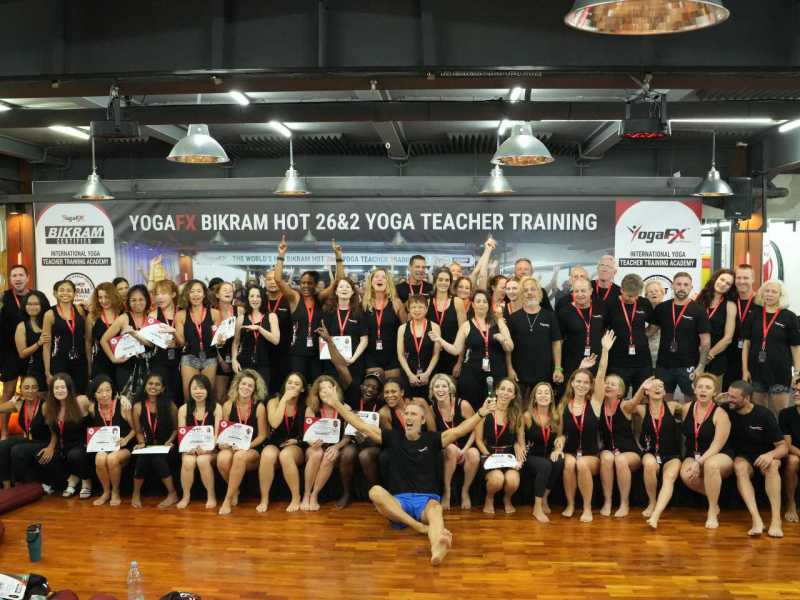 Bikram Hot 26 and 2 Yoga Teacher Training London 7 Day RYT-200 Hybrid MasterClass