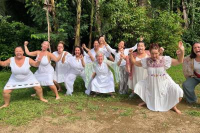 Our Retreat Groups love their experience here!, Balance Point Wellness Belize, Bullet Tree Falls