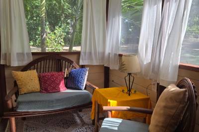 Always creating lovely spaces to relax and enjoy, Balance Point Wellness Belize, Bullet Tree Falls
