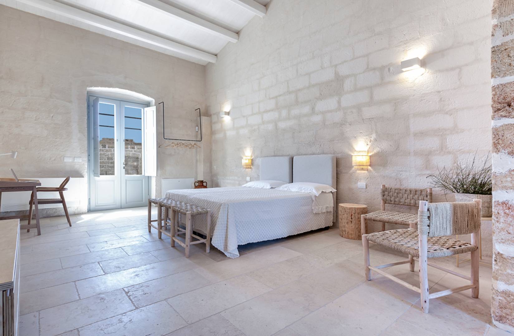 Ensuite bedroom, Masseria Pezza Salento, Salice Salentino