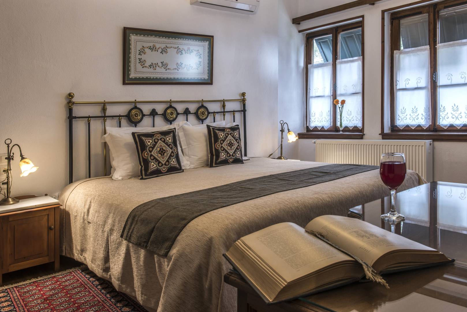 Ensuite bedroom, Archontiko Mytilineou Skretaion, Magnesia Prefecture