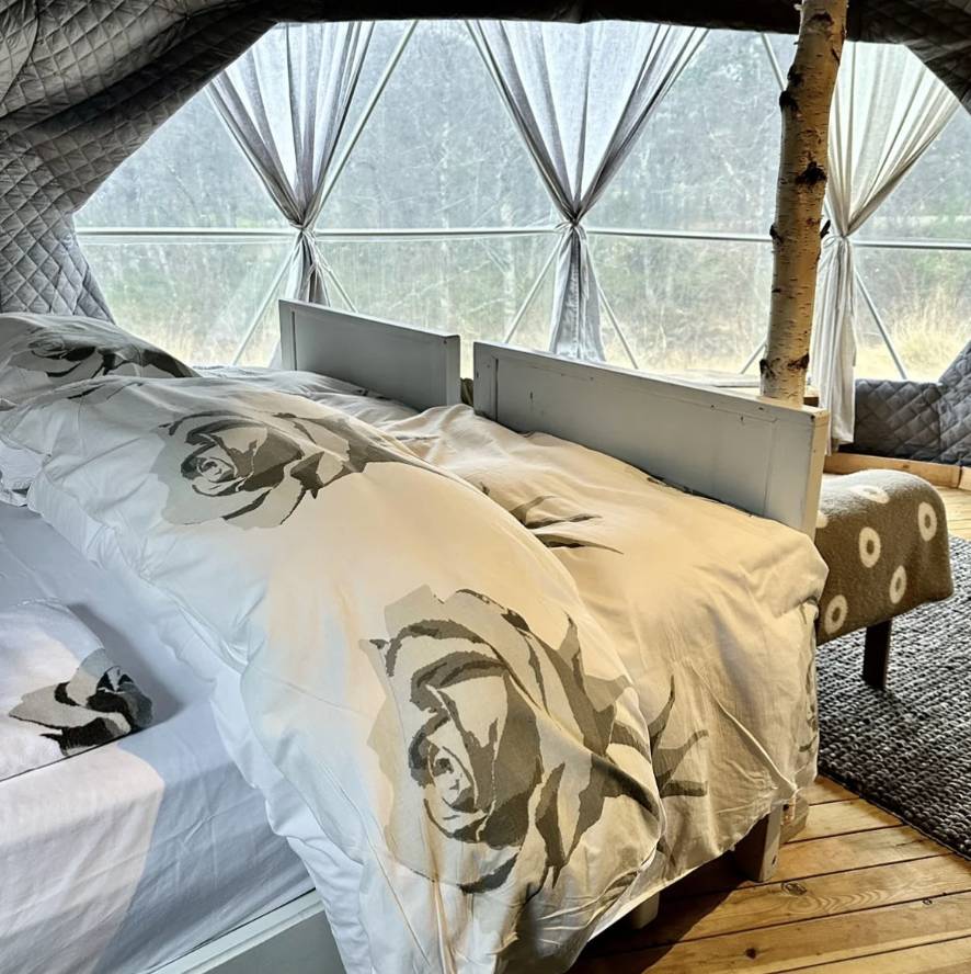 Ensuite bedroom, Brokkestøylen – Norwegian Wilderness Experience, Nomeland