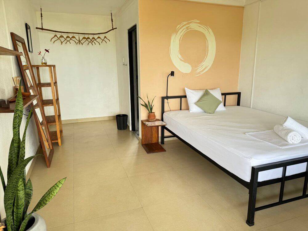 Hotel room, Green Peace Inn - Vegan Beachfront Retreat Venue, Weligama