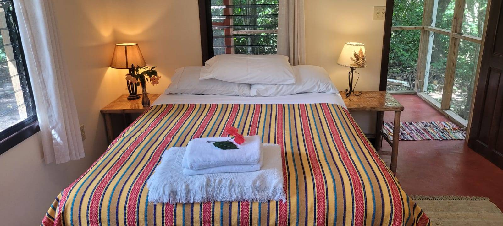 Cottage, Balance Point Wellness Belize, Bullet Tree Falls