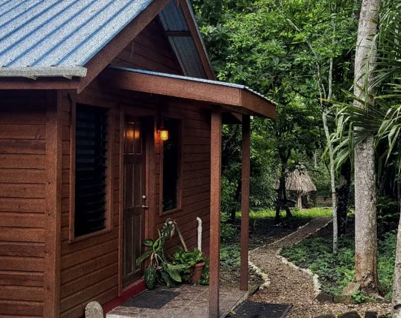 Cottage, Balance Point Wellness Belize, Bullet Tree Falls